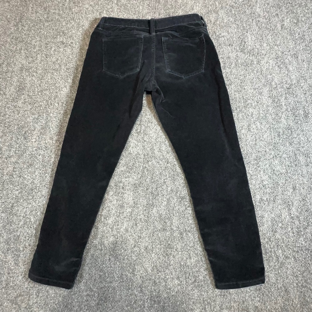 Banana Republic Womens Black Corduroy Skinny Pants Size 26P - Picture 6 of 10
